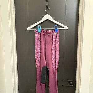 Kids Performance Knee Patch Riding Leggings